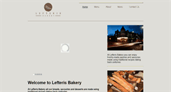 Desktop Screenshot of lefterisbakery.com